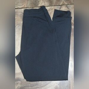 Pink Active Black Elastic Waist Pants (L)